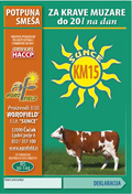 KM15 koncentrat za krave muzare sa 15% proteina KM15 koncentrat za krave muzare sa 15% proteina BRIKET <br /> Pakovanje: Brašno 20kg i 40kg, briket 20kg i 40kg