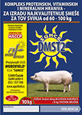 DMST2 - Kompleks proteinskih, vitaminskih i mineralnih hraniva za izradu najkvalitetnije smeše za tov svinja od 60 - 100kg Pakovanje: 10kg