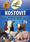 Mineralno-vitaminska predsmeša za sve vrste domaćih životinja Pakovanje: 2kg	